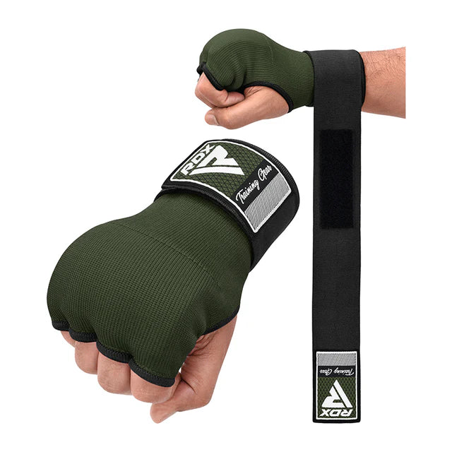 RDX IS Gel Padded Inner Gloves Hook & Loop Wrist Strap For Knuckle Protection