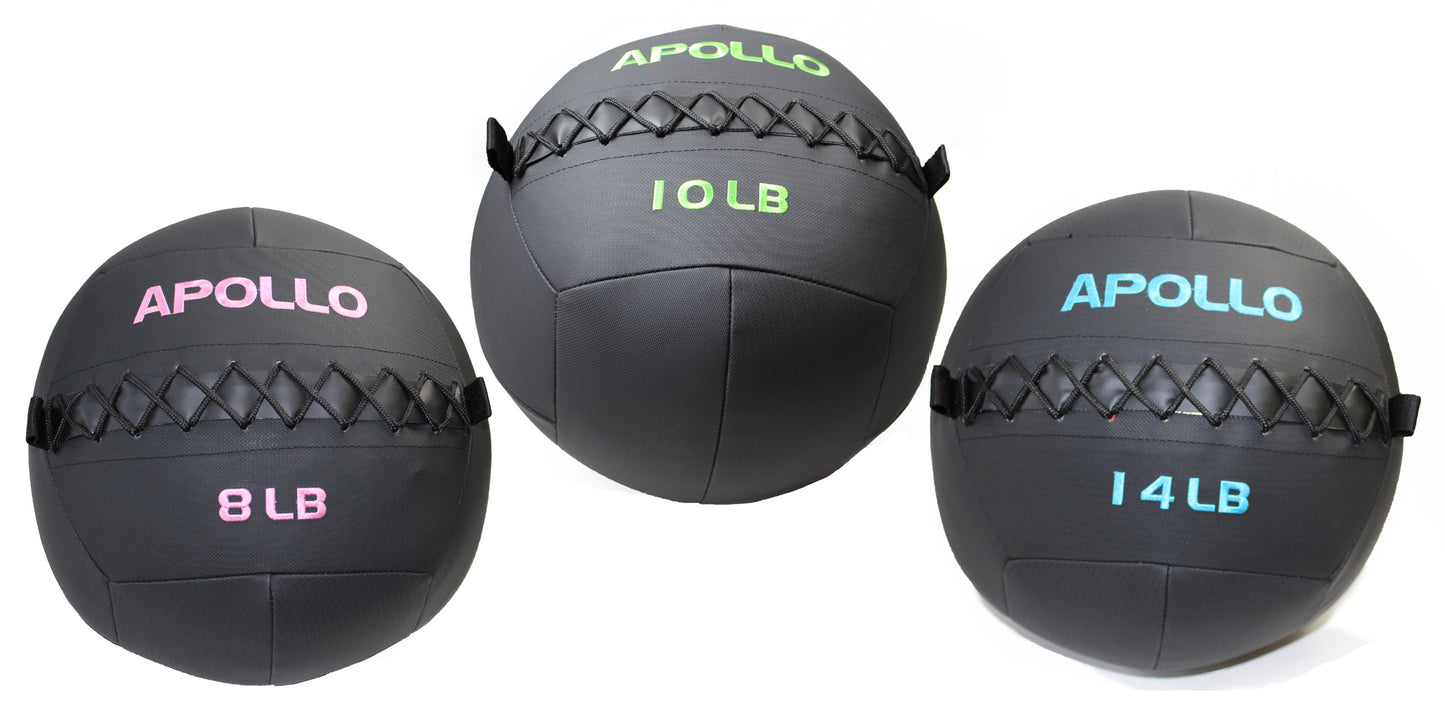 multiple sized medicine balls