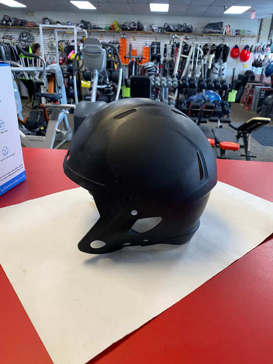 Used Football Helmet Skinz - Matte Black