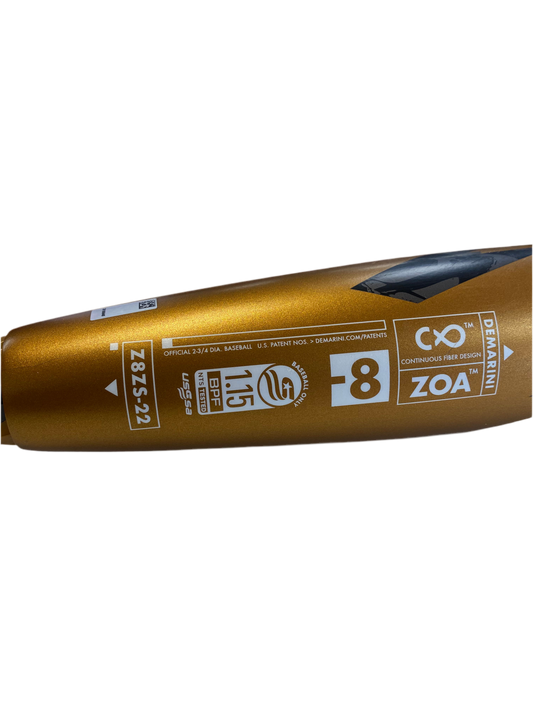 Demarini ZOA USSSA Z8ZS-22 30" -8 Used