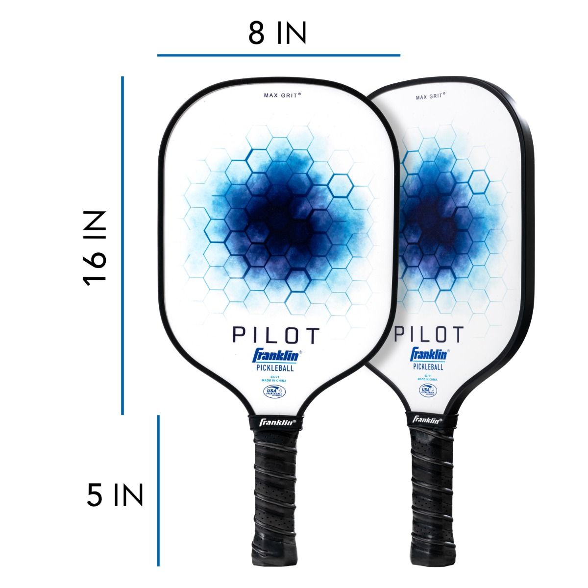 Franklin Pilot Series Fiberglass Paddle with Maxgrit