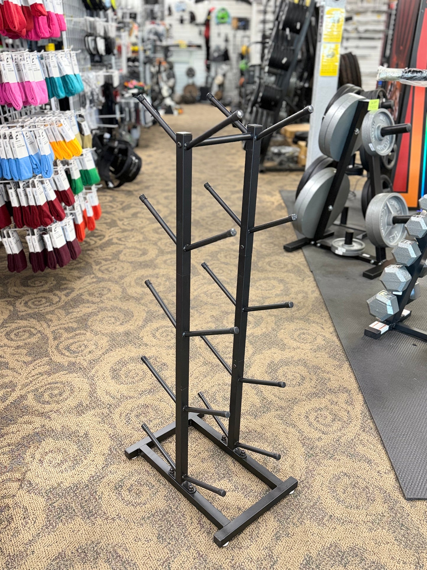 Five Layer Medicine Ball Rack - 41” tall - Fully assembled