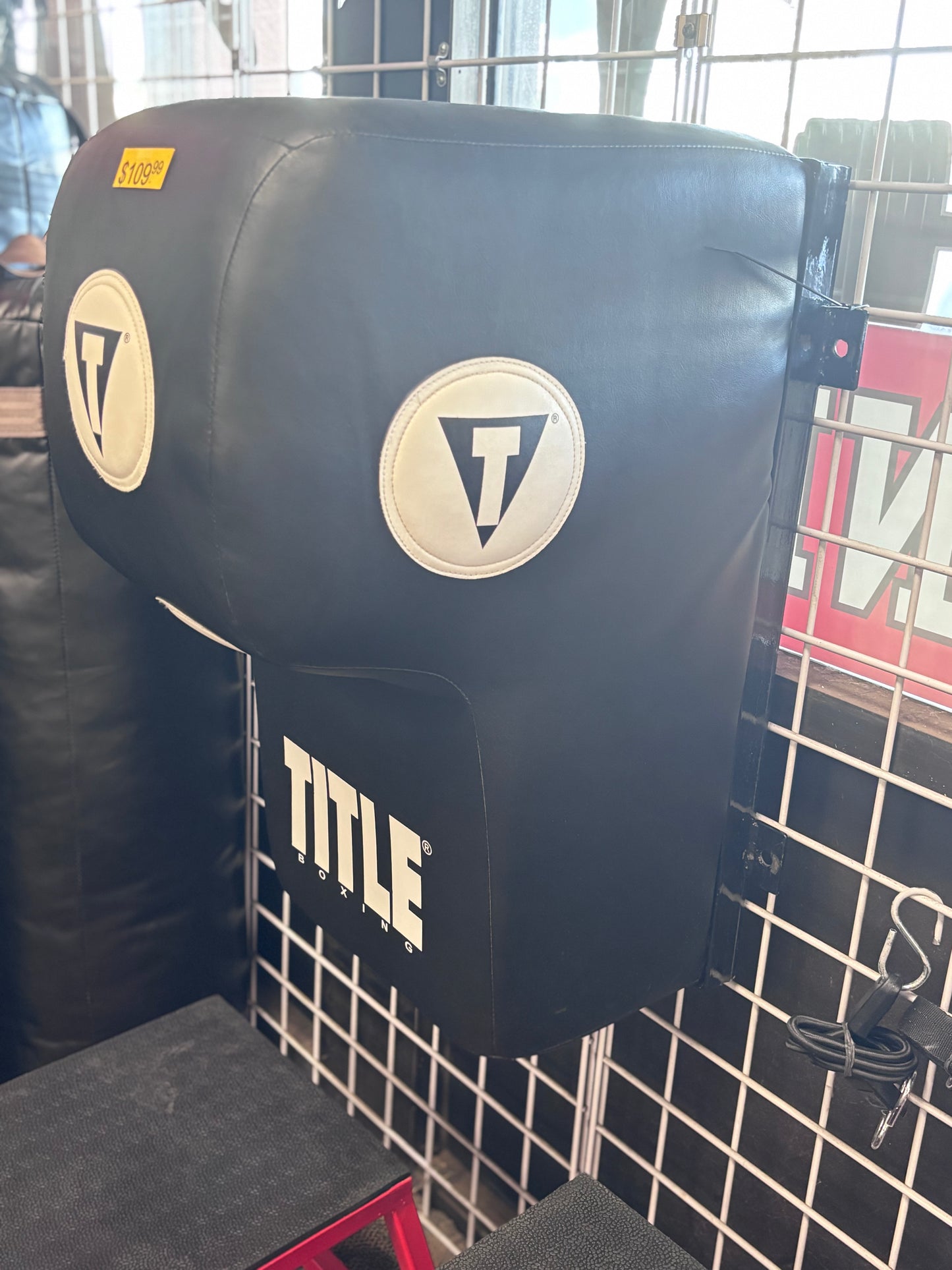 Title Wall Mounted Punching Bag