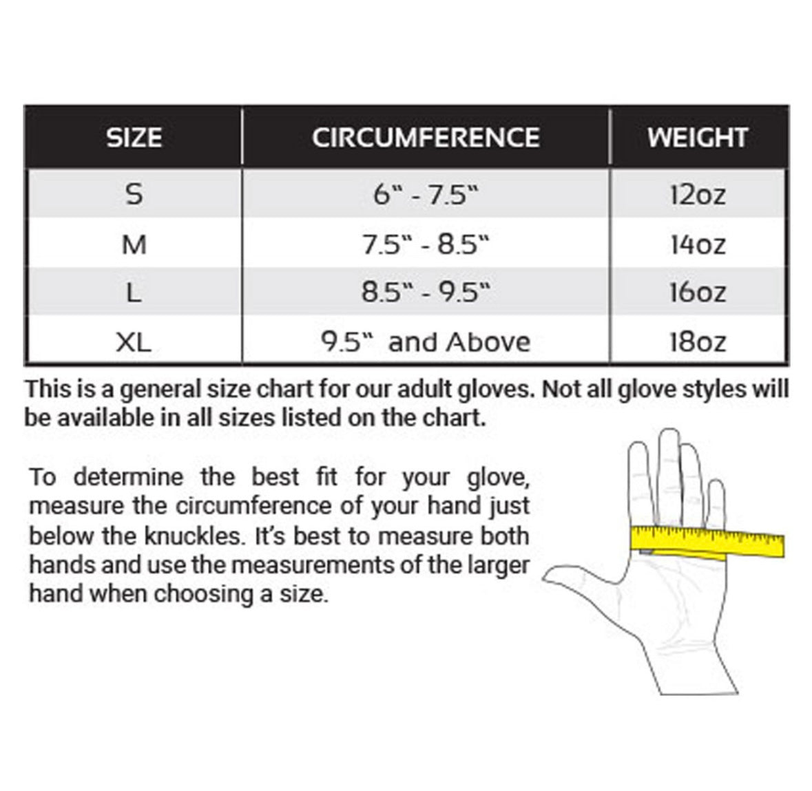 Revgear Premier Bag Gloves