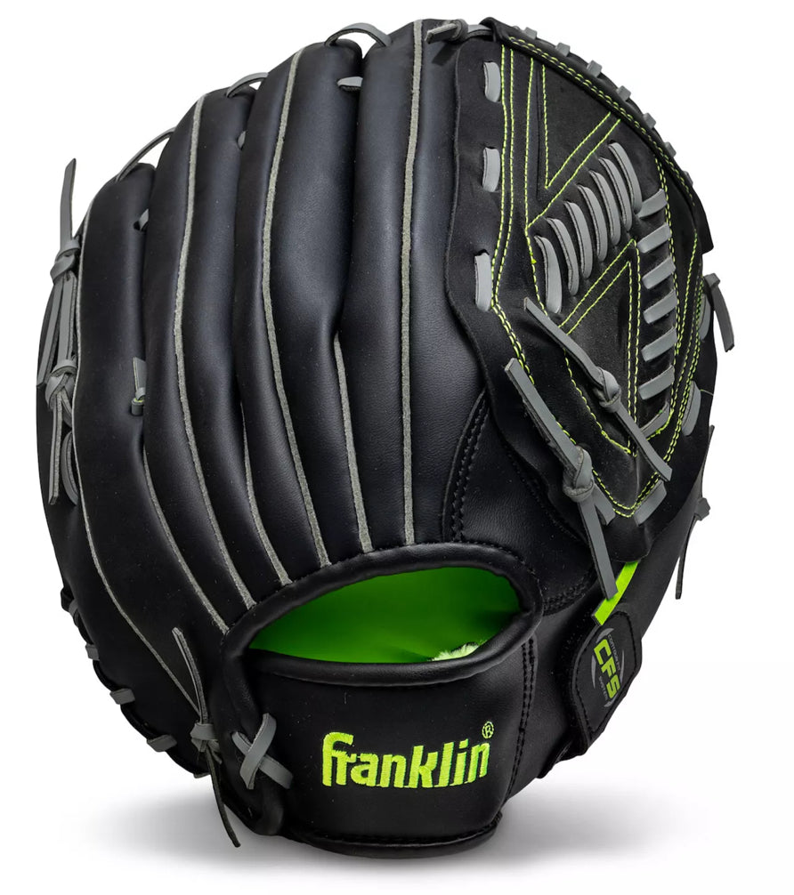 Franklin Field Master Baseball + Softball Glove | Right-handed | Lightweight Synthetic Leather