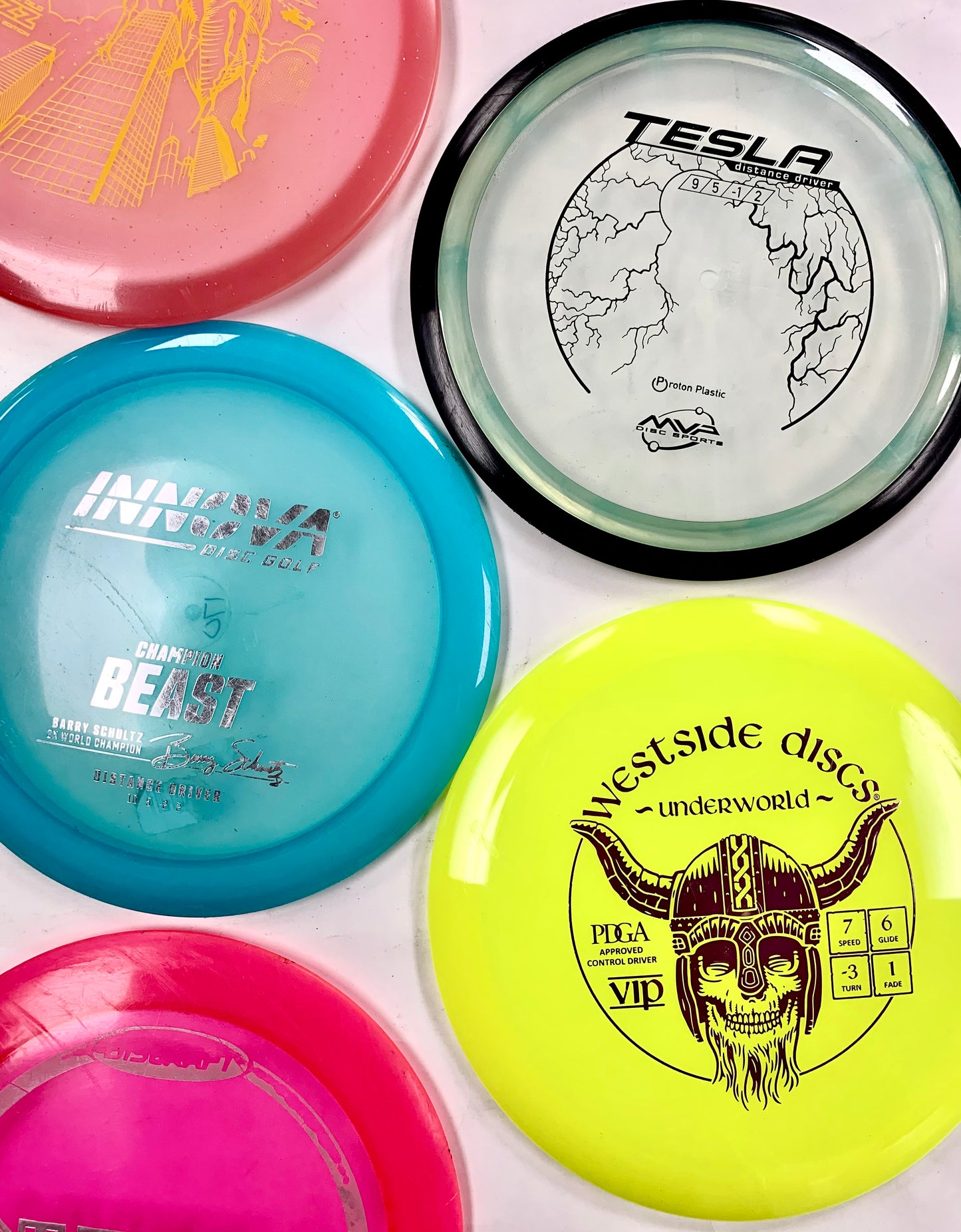Used Disc Golf Discs
