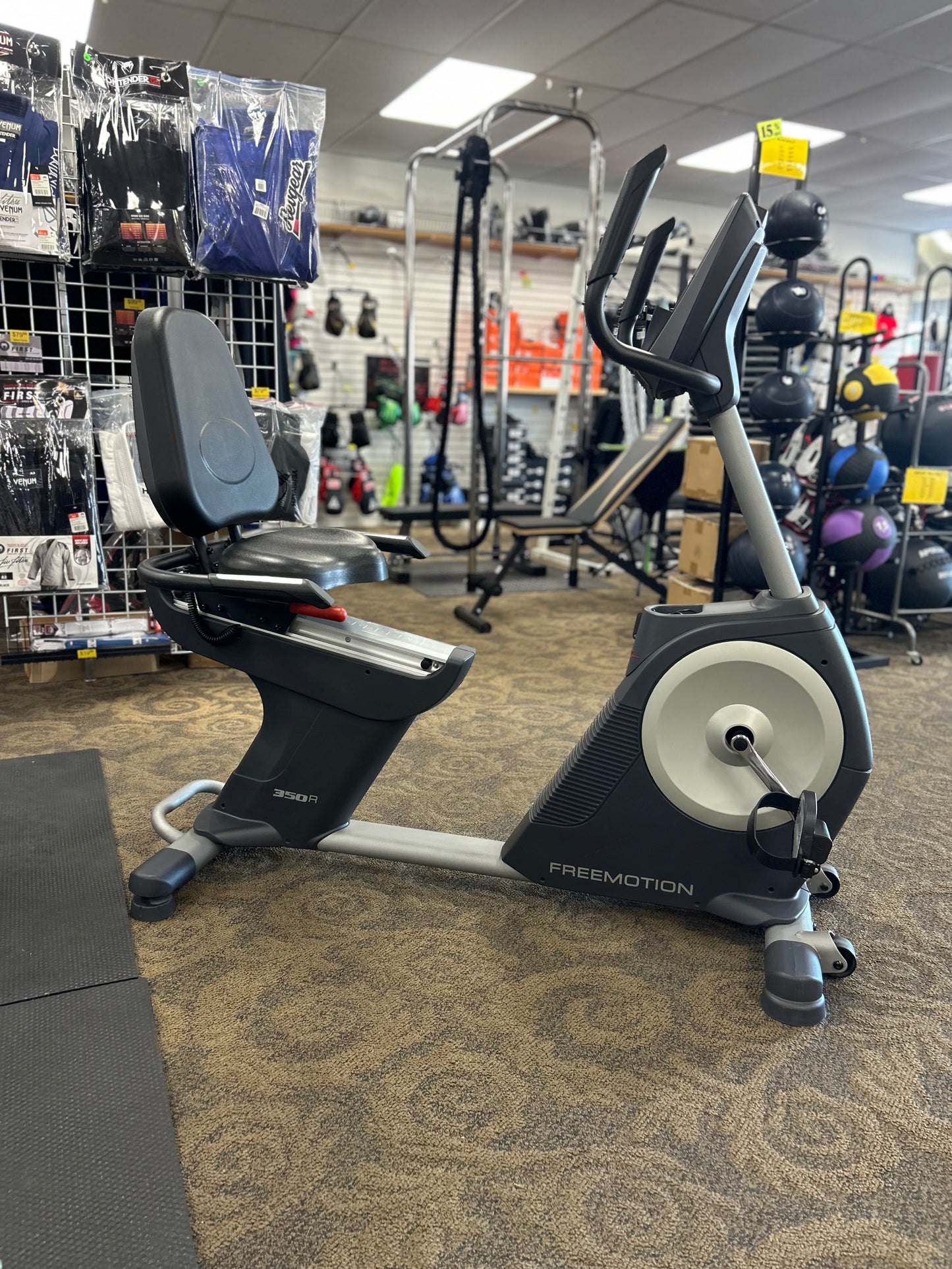 FreeMotion 350R Recumbent Bike (like new)