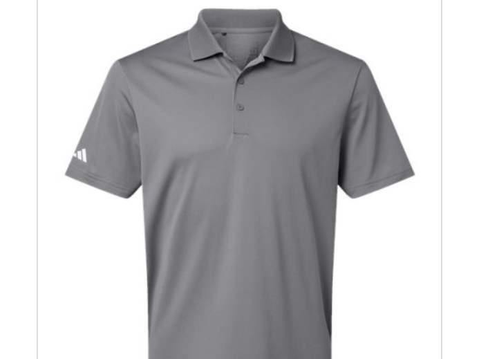 Grey Adidas Polo