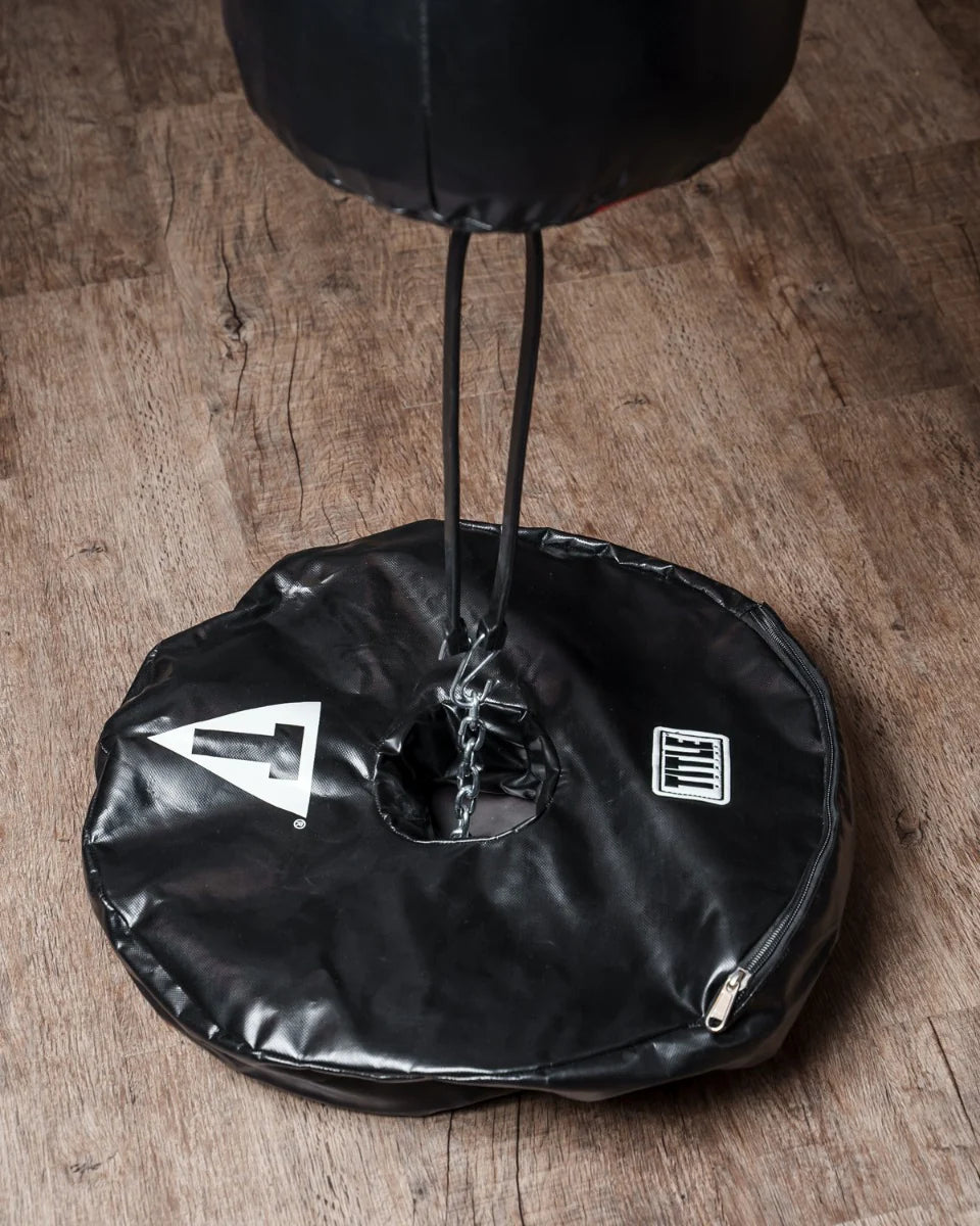 Title Boxing Bag Anchor for 45 lbs Weight Plates or other weight - Durable Nylon Cover