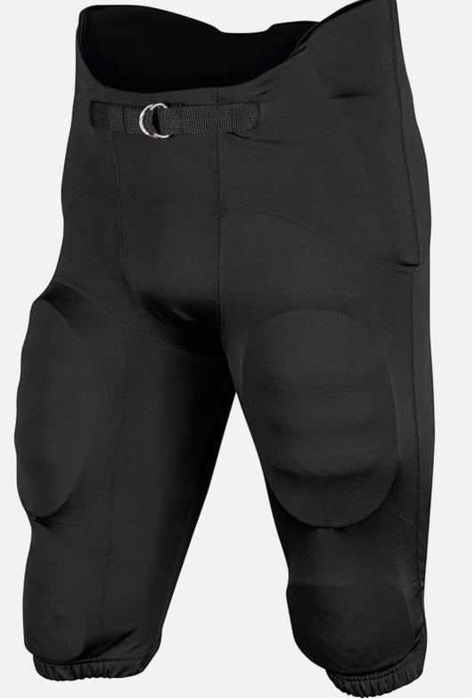 Champro Integrated Football Pant Black & White - Adult