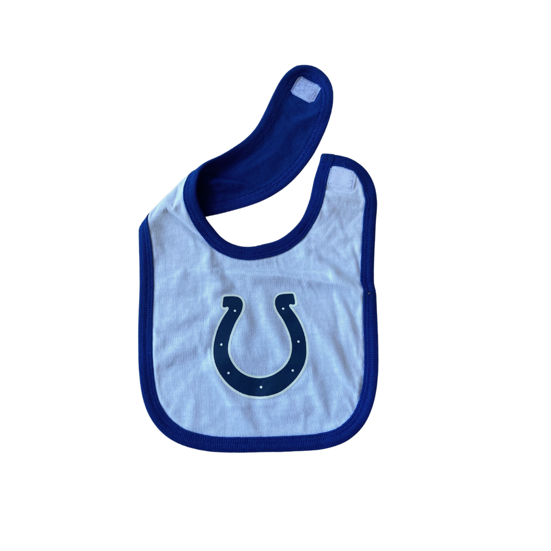 Indianapolis Colts Short Sleeved Onesie/bib/booties