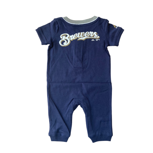 Milwaukee Brewers Short Sleeve Romper