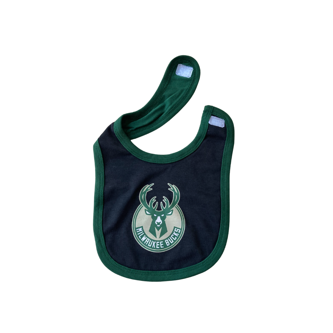 Milwaukee Bucks Onesie/Bib/Booties Set