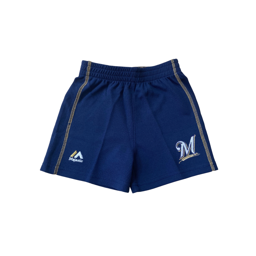 Milwaukee Brewers Short Sleeve Shirt and Shorts Set