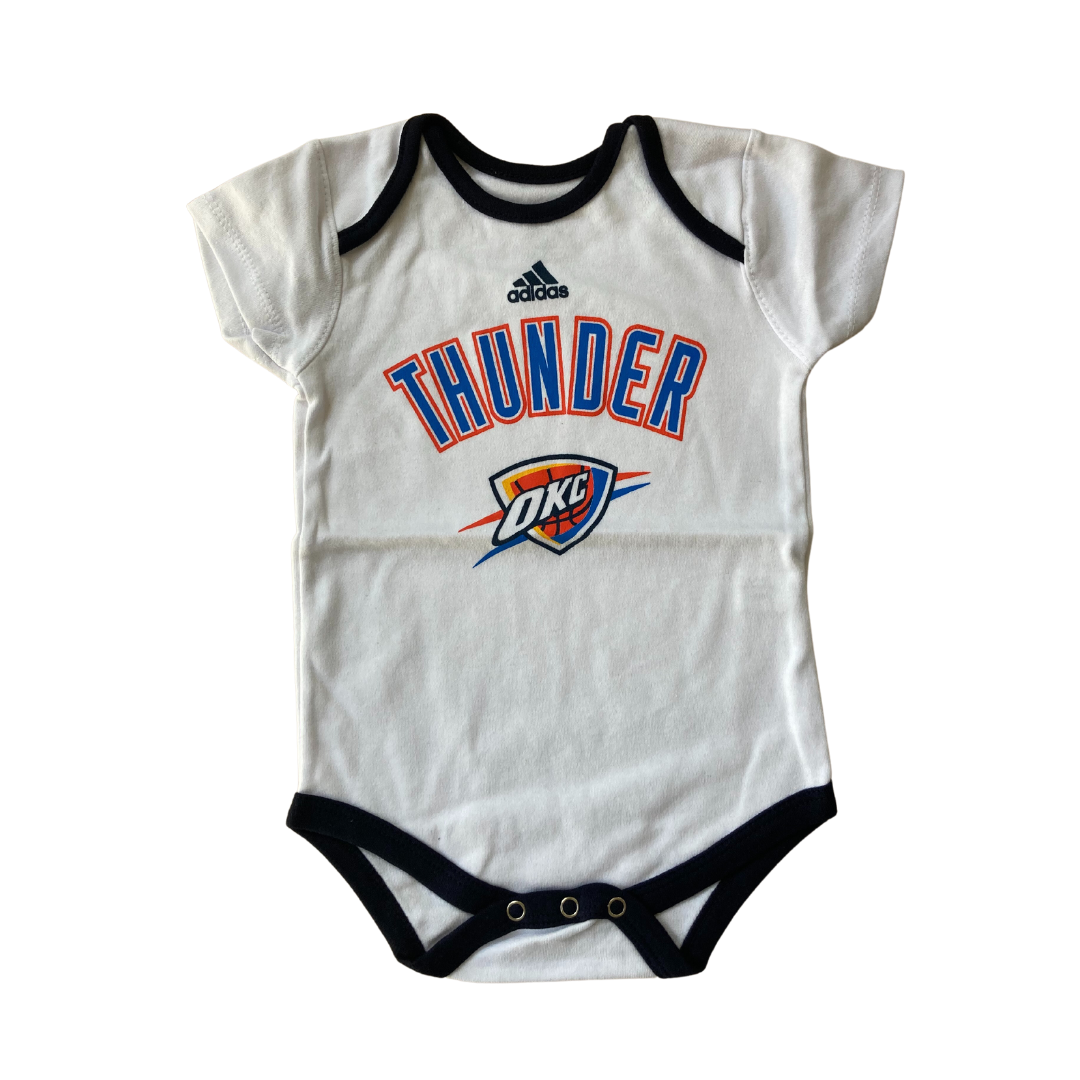 Oklahoma City Thunder Short Sleeved Onesies
