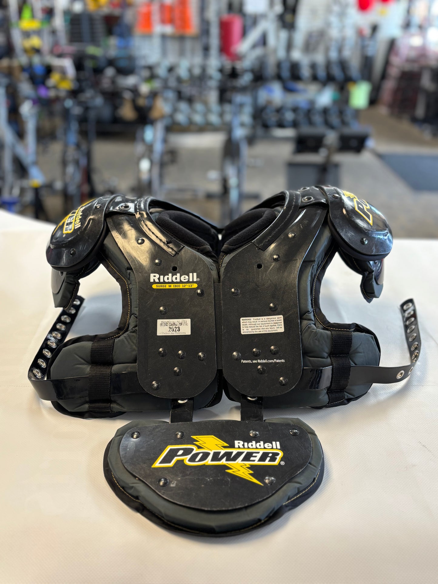 Riddell Surge Shoulder Pads - Youth Medium (used)