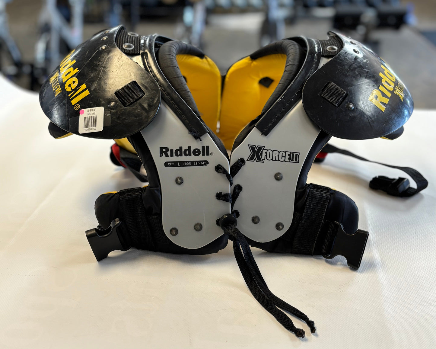 Riddell X Force II Shoulder Pads - Youth Large (used)
