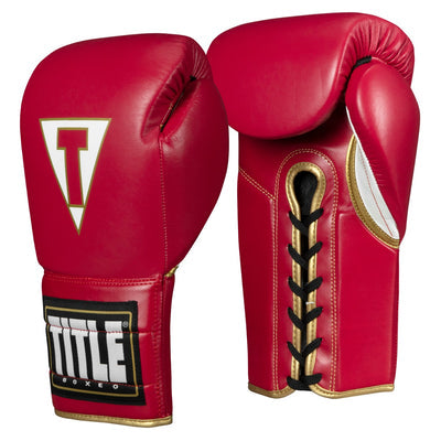 Title Boxeo Mexican Leather Training Gloves Quatro