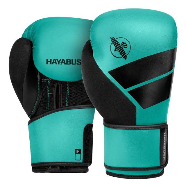 Hayabusa S4 Boxing Gloves - with Shock Absorbing Foam, Splinted Padding & Cool Lining