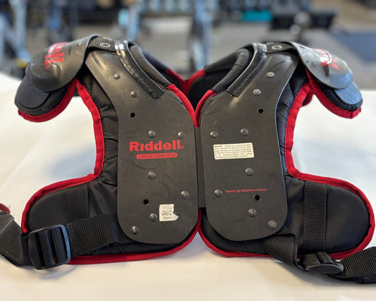 Riddell Z-Matte Shoulder Pads - Youth Large (Used)