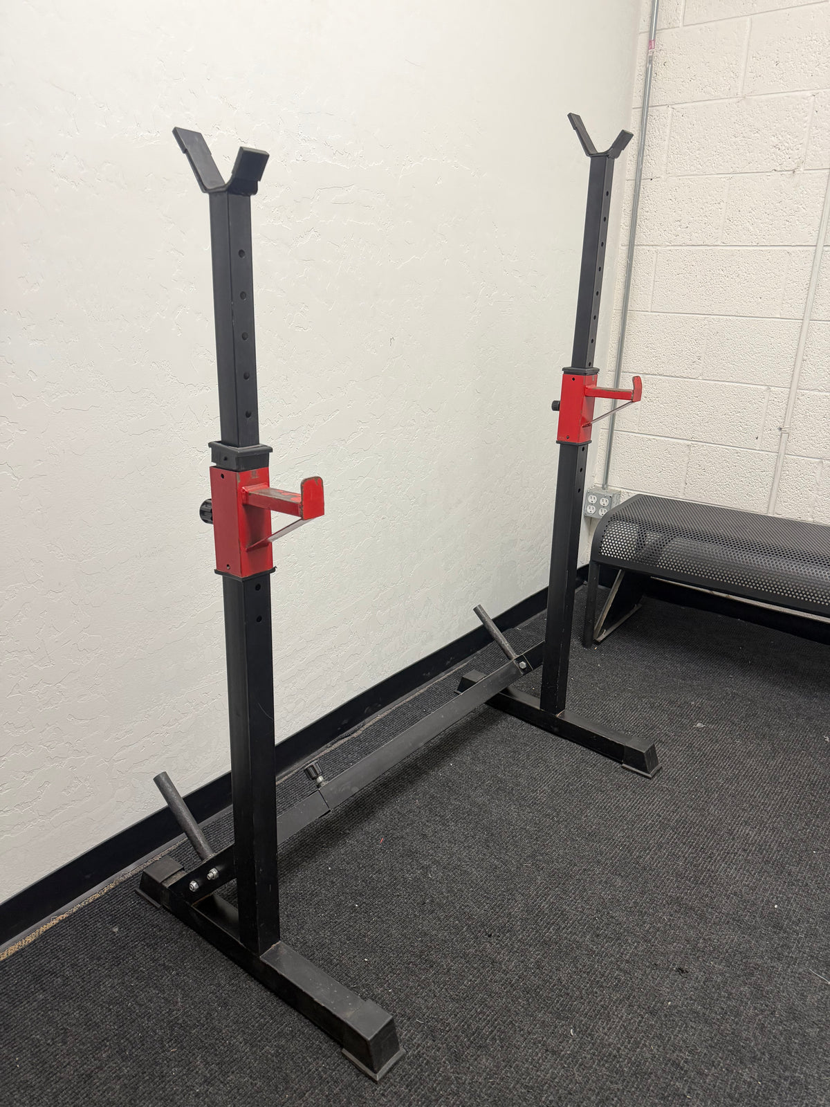 Squat / Bench adjustable Weight Stand (used)