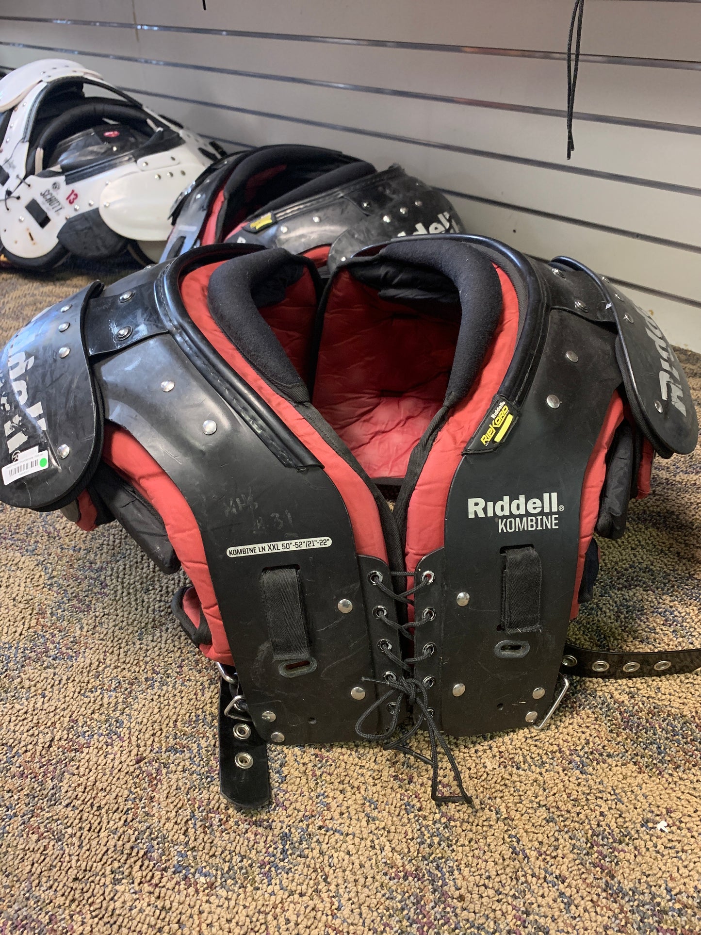 XXL Football Shoulder Pads