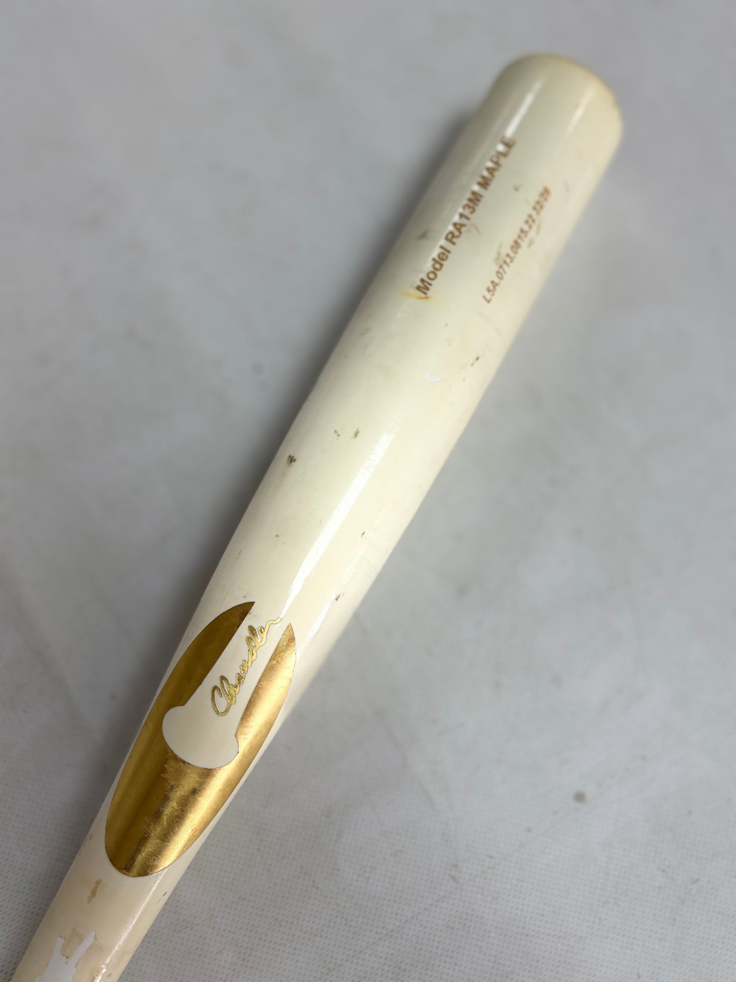 Chandler Model RA13M Maple Wood Baseball Bat 32” Drop -3