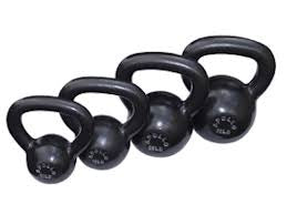 various kettlebell sizes