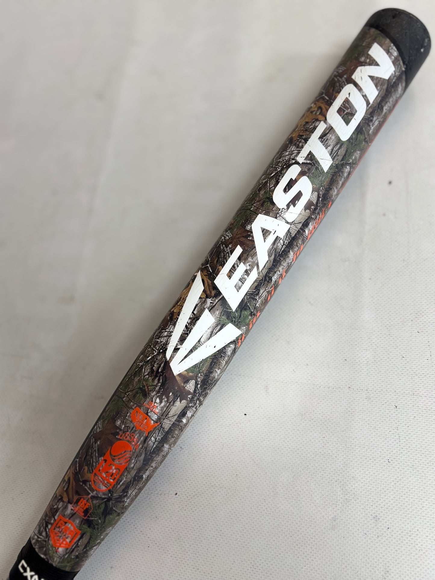 Easton Bomb Squad Realtree Camo Slowpitch Softball Bat 34in Drop -8 (used)