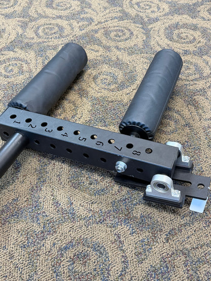 Leg Extension and Curl Attachment (for squat rack)