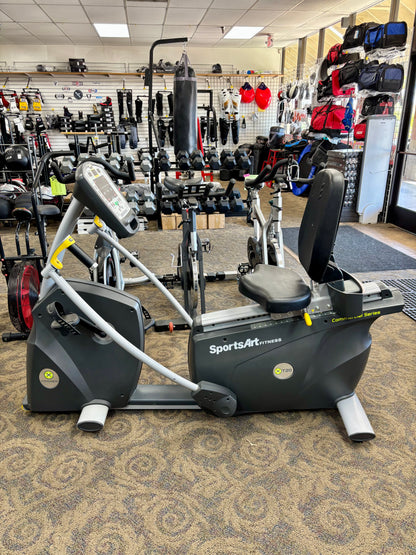 SportArt Fitness X T20 Total Body Recumbent Cross Training Exercise Bike (used)