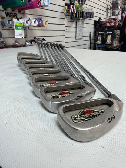 Used Callaway Big Bertha 2002 Men’s Irons Set 31-PW Steel Shaft