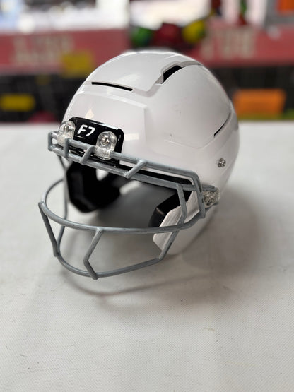 2025 White Schutt F7 Air Youth Large Football Helmet (used)