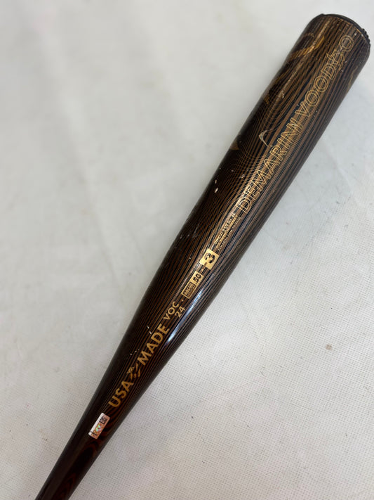 2024 DeMarini Voodoo One Gold BBCOR Baseball Bat 30” Drop -3 (used)