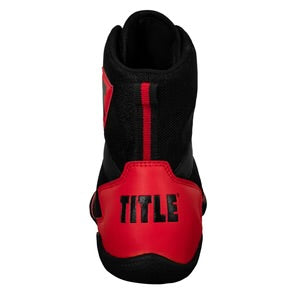 Title Charged Boxing Shoes - Air Mesh & Synthetic Leather, Flexible Soles, Antibacterial Lining