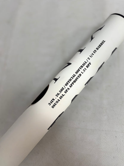 Onyx Bama Donnie Hudson End Load Senior Softball Bat 34in 26.5oz (used)