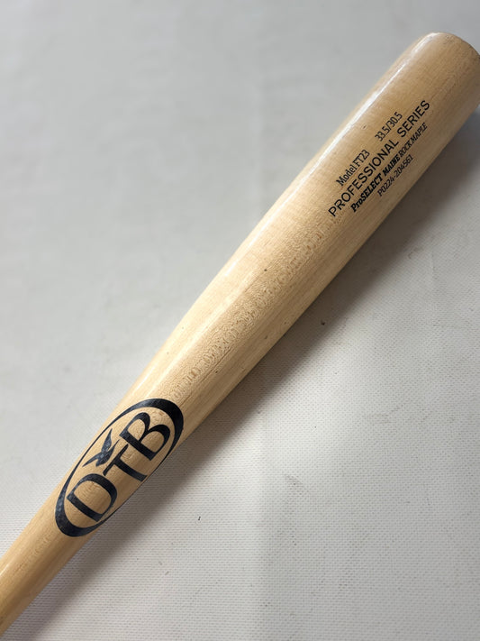 Dove Tail Bats (DTB) Professional Series wood model FT23 33.5” drop -3 baseball bat