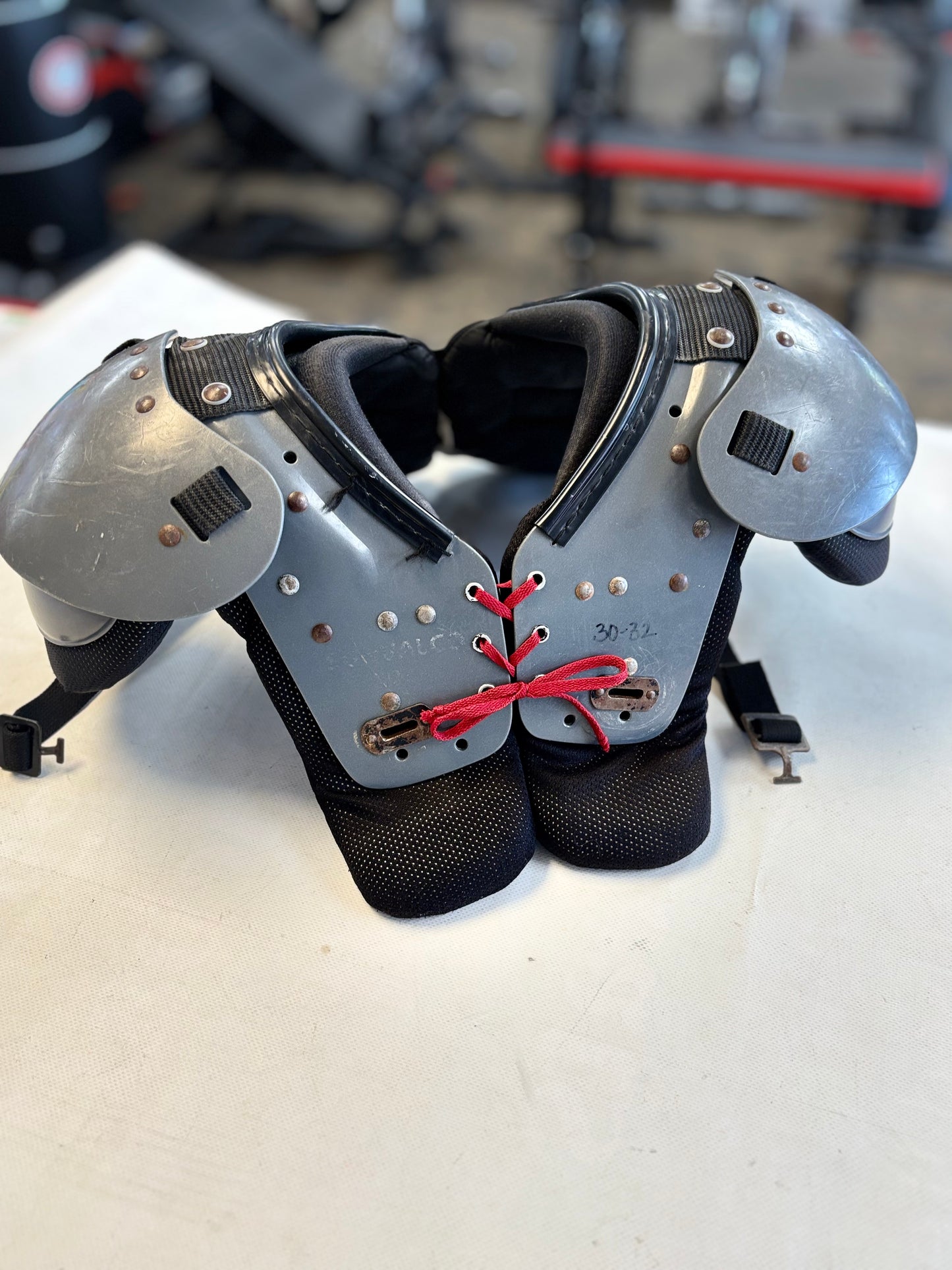 Youth small shoulder pads (used)