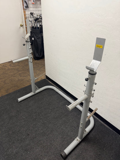 Adjustable Bench / Squat Weight Rack (used)