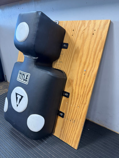 Title Boxing Wall Mount Training Bag (used)