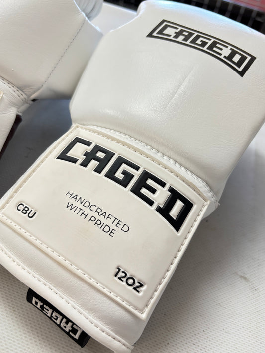 Caged Lace Boxing Gloves - 12oz (used)