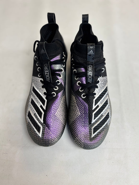 Adidas Adizero 8.0 football cleats “Night Metallic” Size 7 1/2