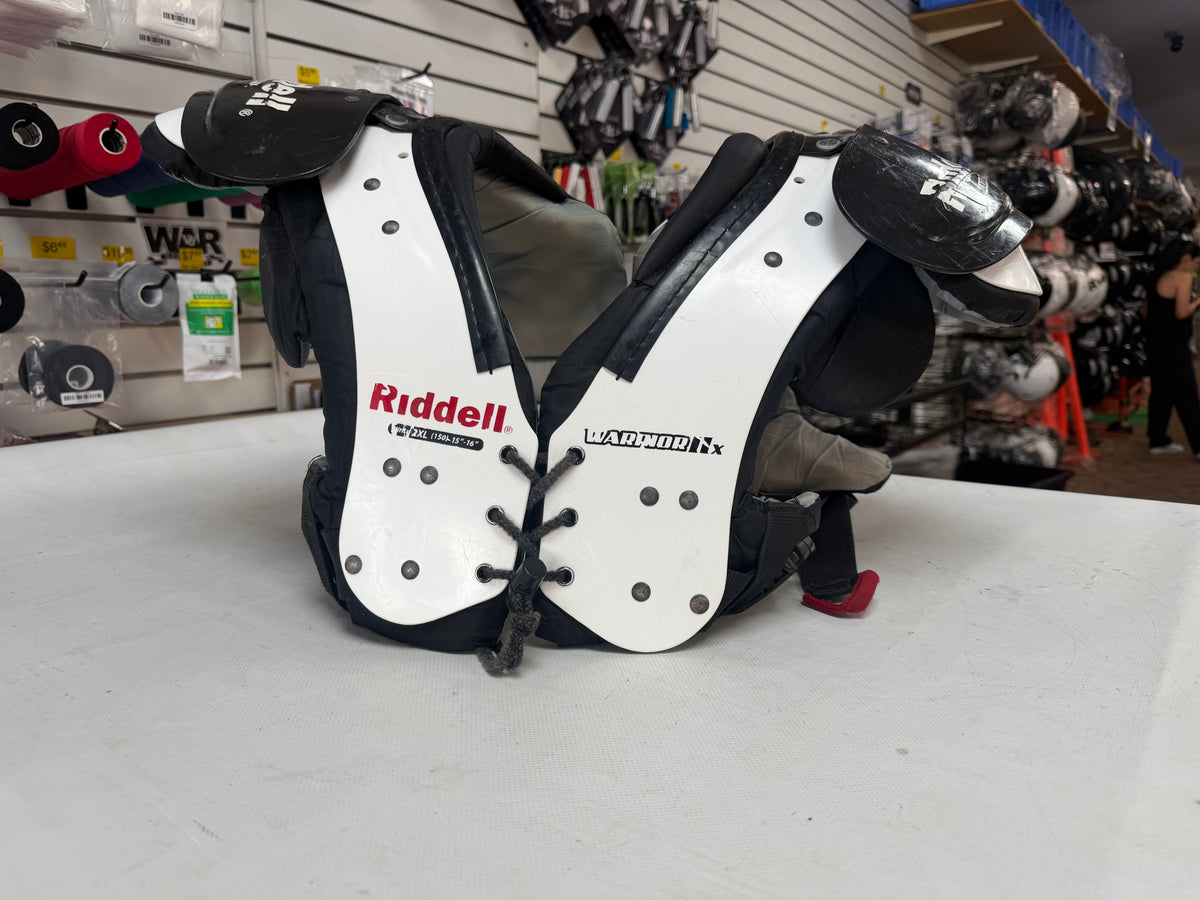 Riddell Warrior Shoulderpads Youth 2XL (used)