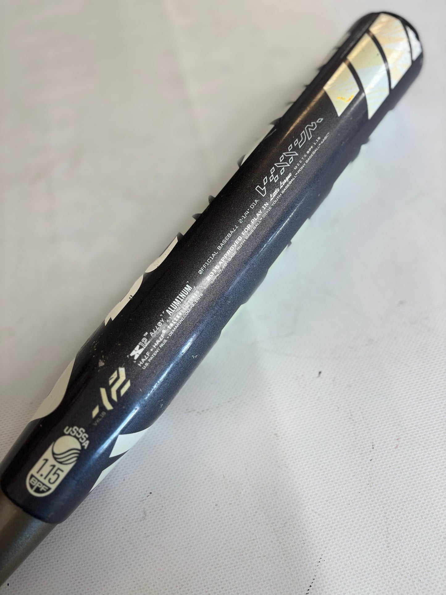 DeMarini Vexxum Hybrid USSSA Certified Bat (-12) 19 oz 31"