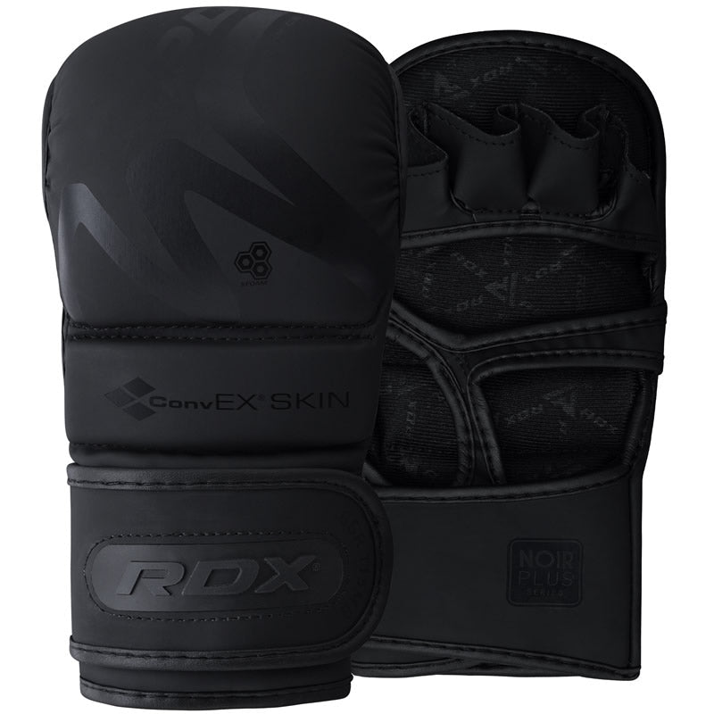 RDX T15 Nior Hybrid MMA Grappling  Gloves With Knuckle Protection