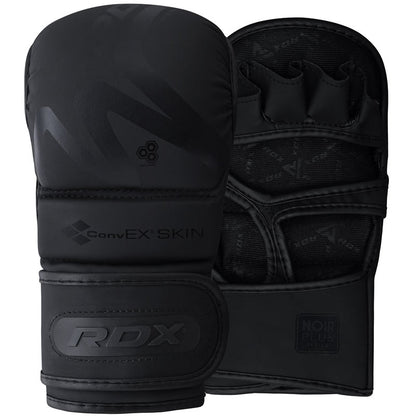 RDX T15 Nior Hybrid MMA Grappling  Gloves With Knuckle Protection