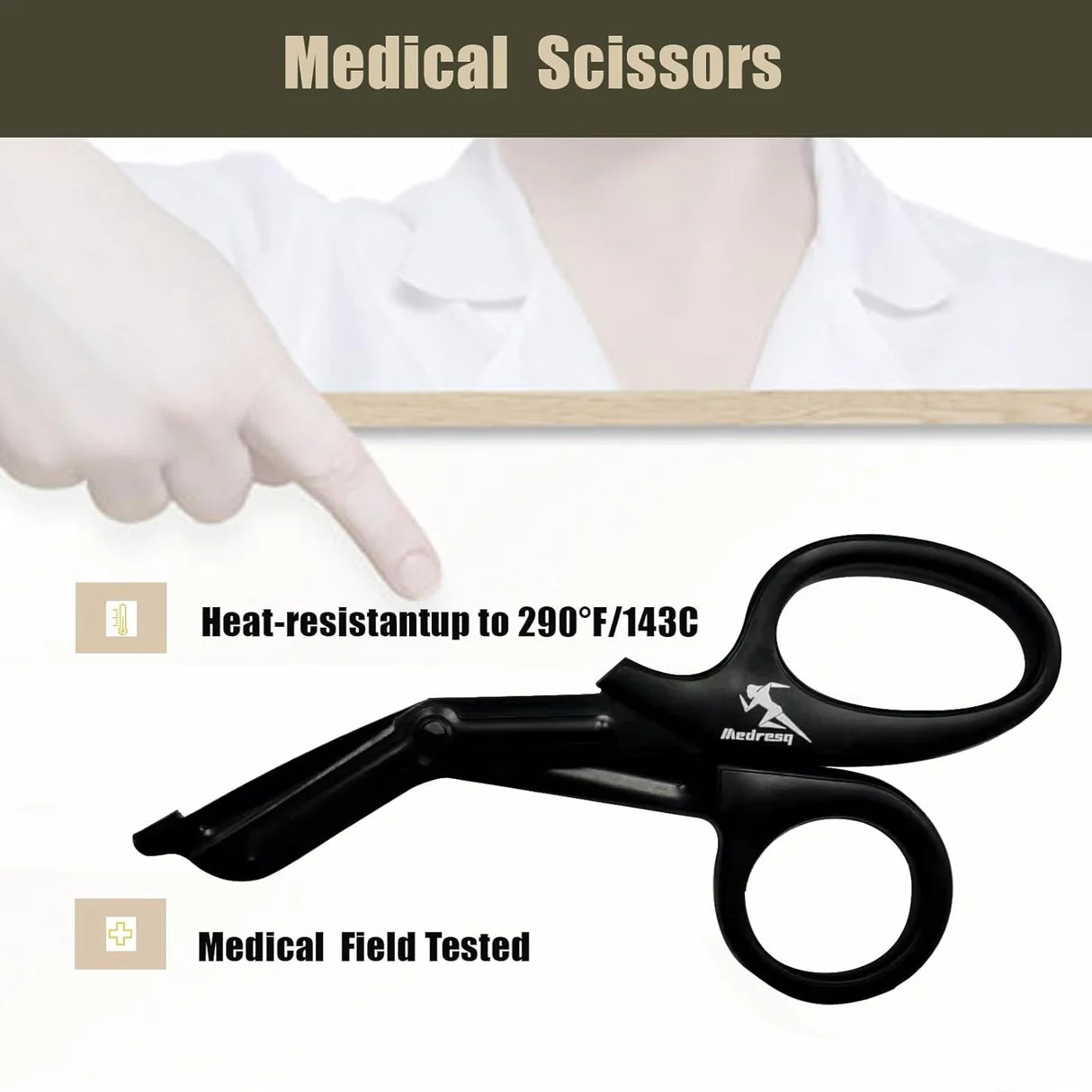 Med-Resq Trauma Shears - Medical Scissors