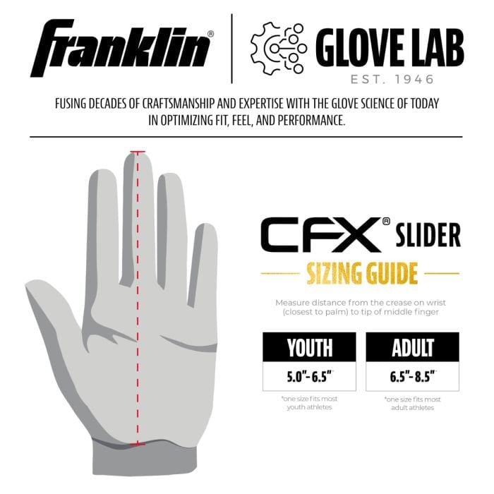 Franklin CFX Slider PRT Protective Sliding Glove