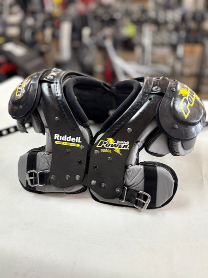 Riddell Power Surge Youth Medium Football Shoulder Pads (used)