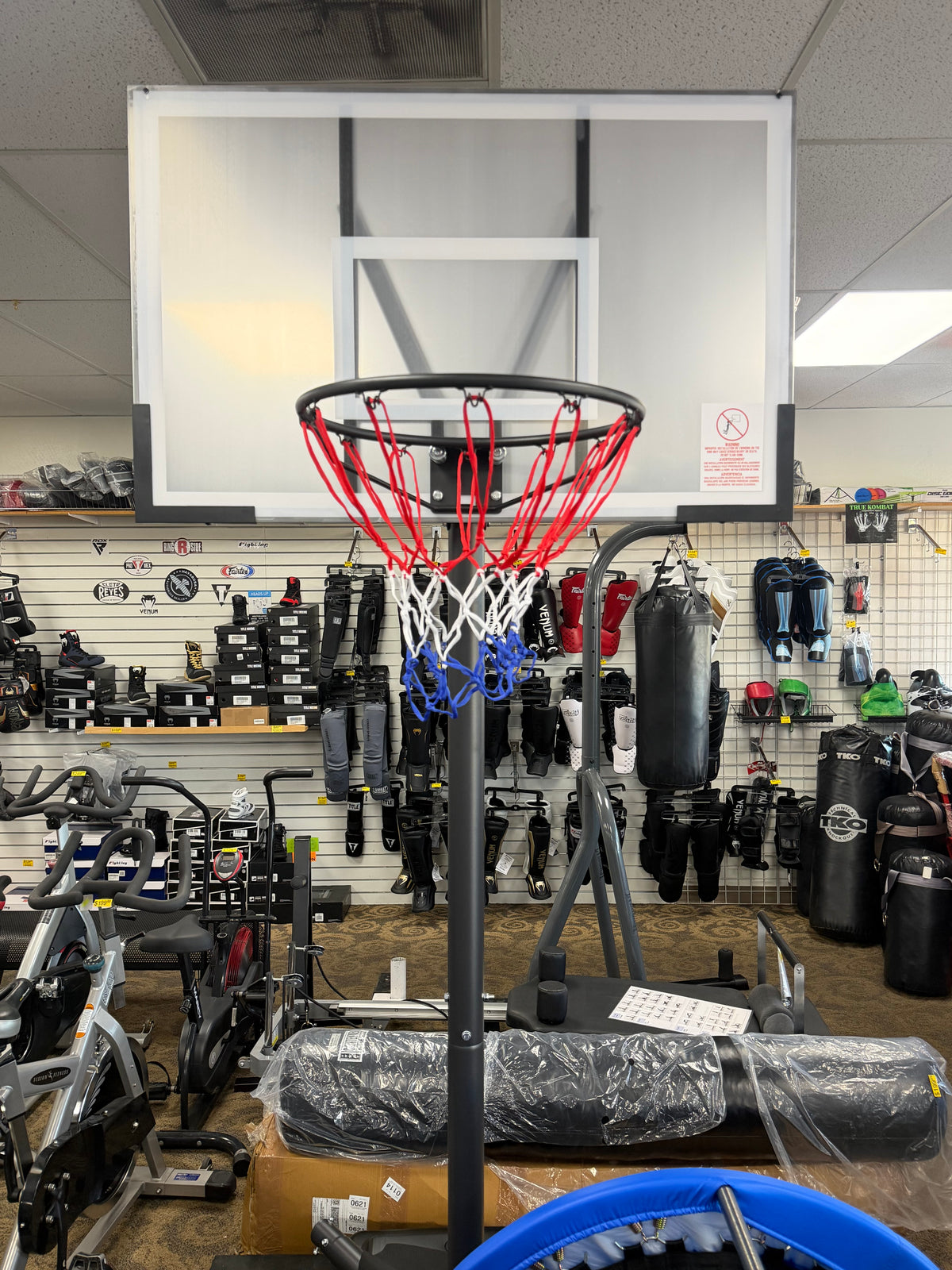 Adjustable Basketball Hoop (includes extension pole)